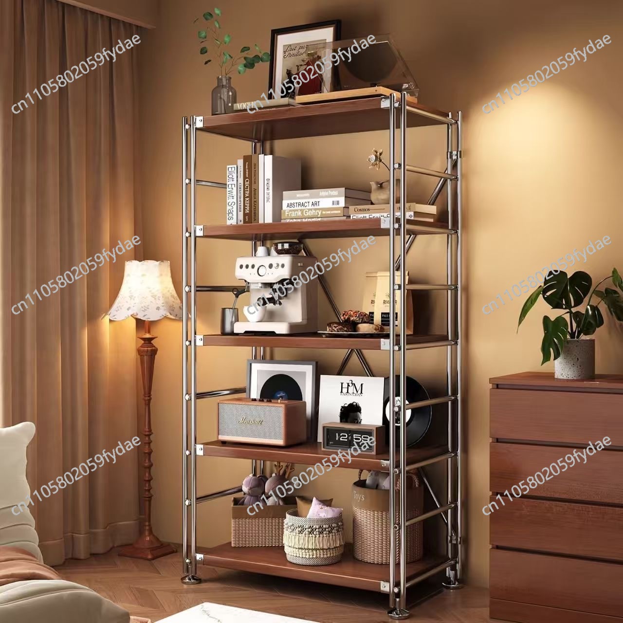 Kitchen Appliances In Japanese - Scaffale Portaoggetti per Soggiorno e Cucina