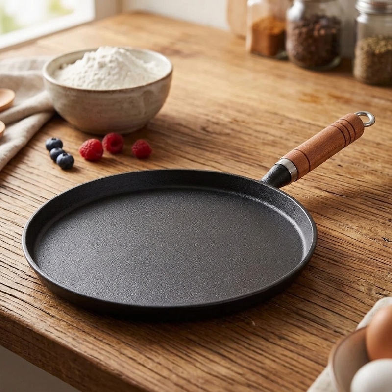 Crepe Maker Non Stick - Padella in ghisa da 20/23/26 cm