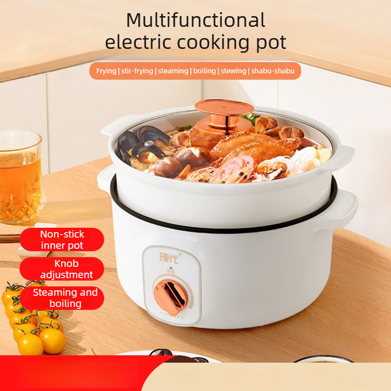 Kitchen Appliances Cooking - Mini pentola elettrica multifunzionale portatile per
