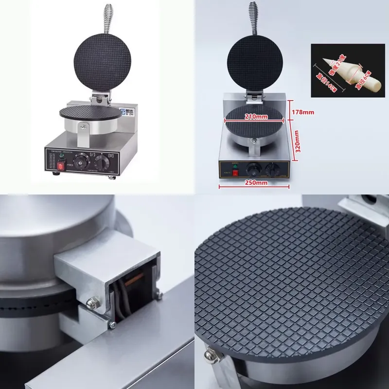 Crepe Maker Non Stick - Macchina Elettrica per Waffle TEBAK, Produttore