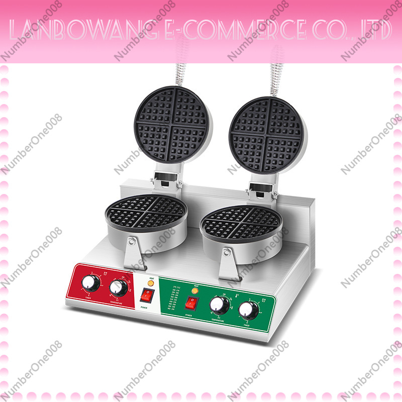 Crepe Maker Non Stick - Piastra Girevole Antiaderente per Waffle e