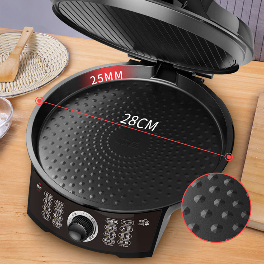Crepe Maker Non Stick - Teglia elettrica versione 2025 Crepe Maker
