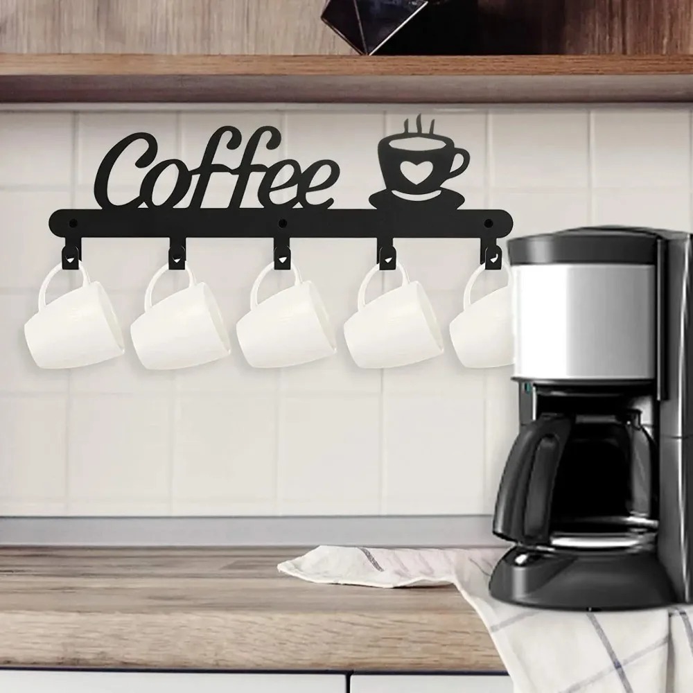 Porta Tazze da Caffè in Metall - Kitchen Appliances Rack recensione e prezzo