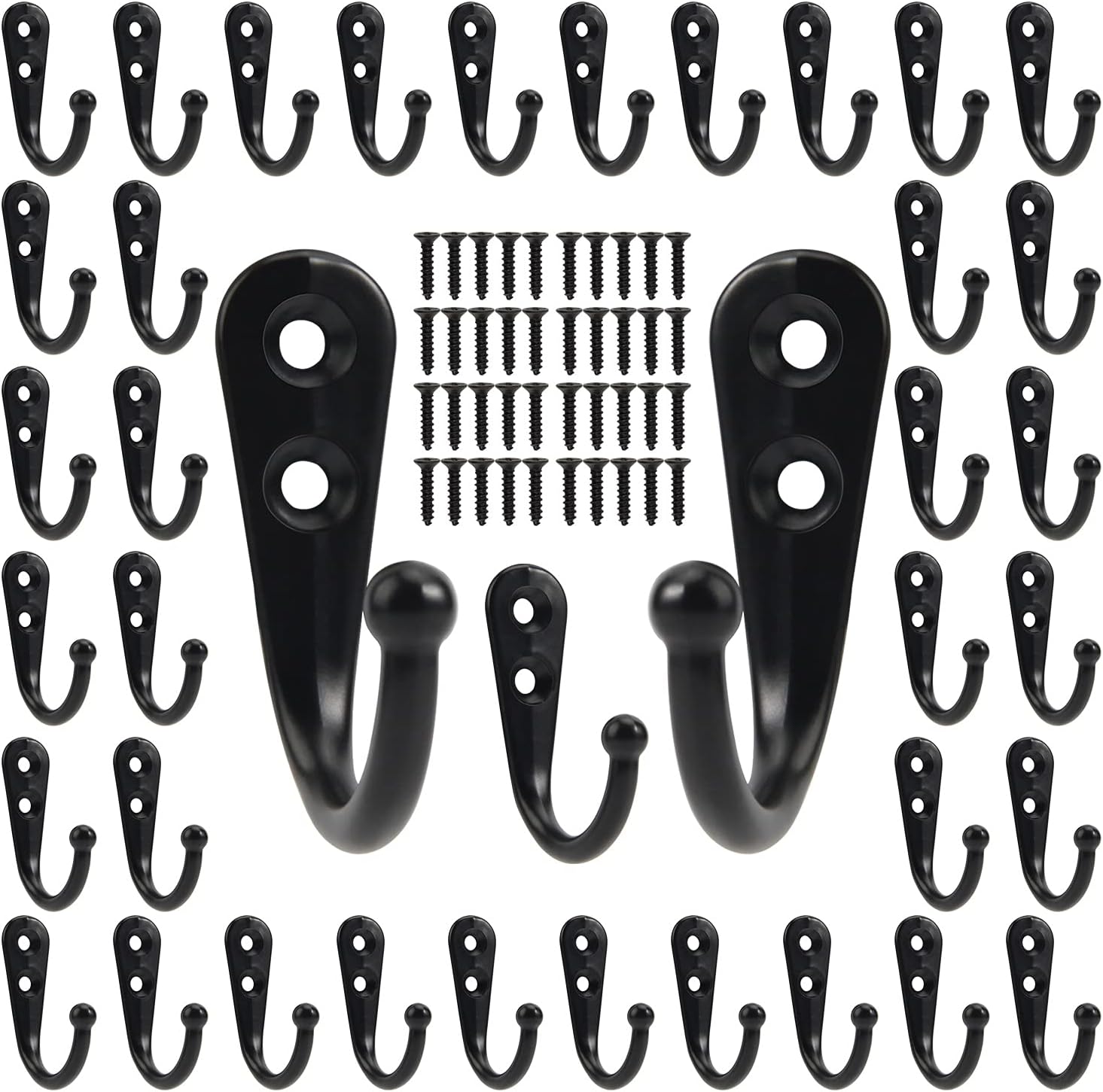 Ganci in Metallo Nero con Viti - Kitchen Appliances Rack recensione e prezzo