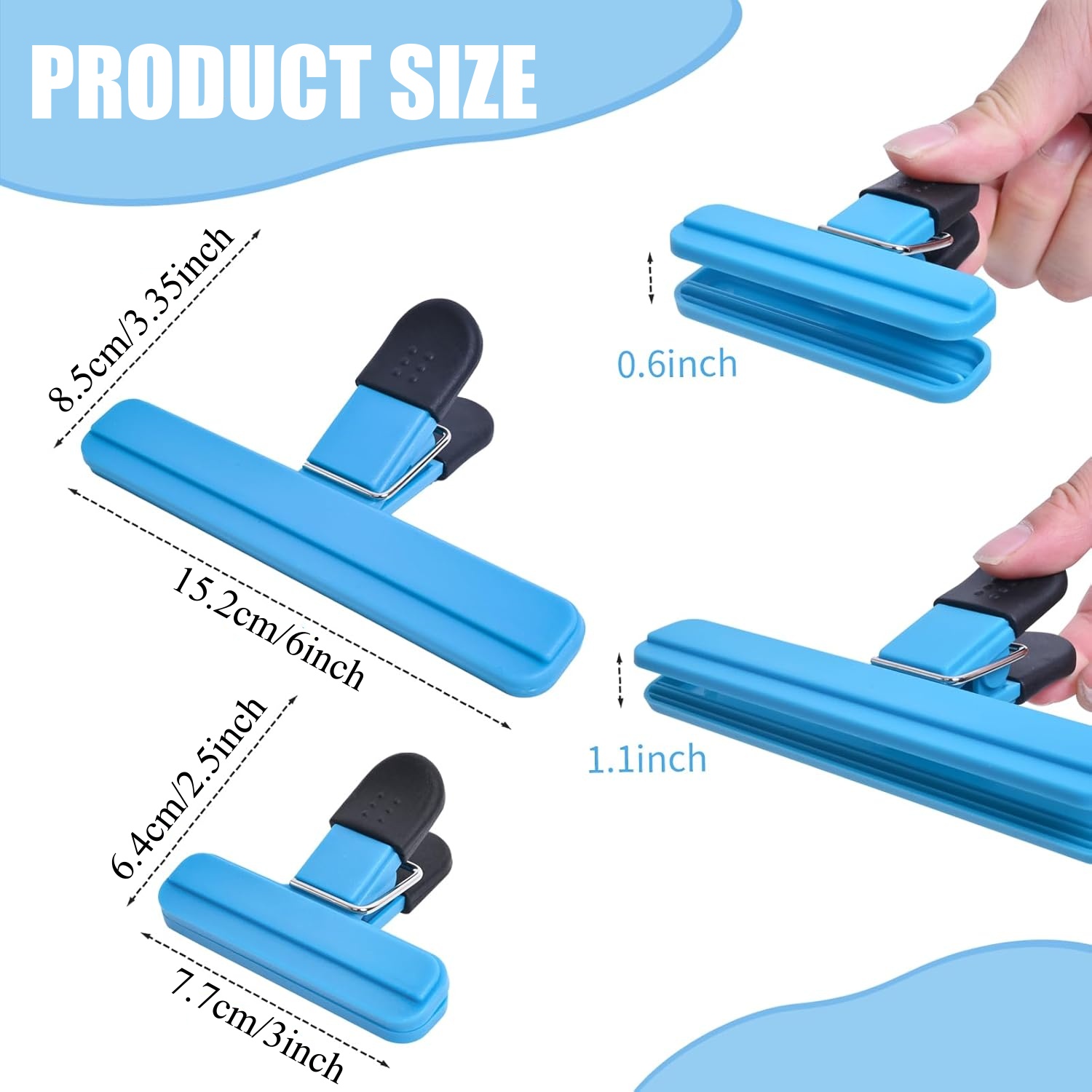 3-12PCS Clip di tenuta multius - Kitchen Appliances Rack recensione e prezzo