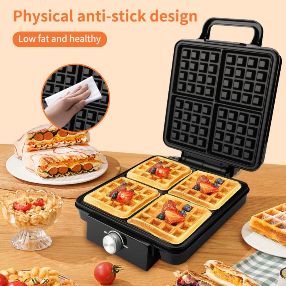 Macchina per waffle belga a 4  - Kitchen Appliances For.Xmas recensione e prezzo
